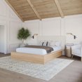 thumbnail image 2 of Jane Queen Size Platform Bed with Upholstered Headboard, 2 of 8