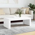 thumbnail image 1 of vidaXL Coffee Table White 102x50x36 cm Engineered Wood, 1 of 5