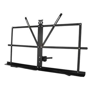Portable Folding Sheet Music Stand with Adjustable Angle Desktop Music Stand Metal Foldable Book Holder