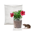 thumbnail image 4 of Protective Net Plant Pot Soil Guard Gardening Wire Baskets For Plants Silver Stainless Steel 1Pc Root Protector Mesh Bag, 4 of 9