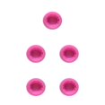 thumbnail image 1 of Transemion 1/2/3/5 Fondant Mold Portable Replacement Flexible Home Kitchen Bakery Baking Pastry Cake Pudding Chiffon Mould Accessories Type 4 5PCS, 1 of 6
