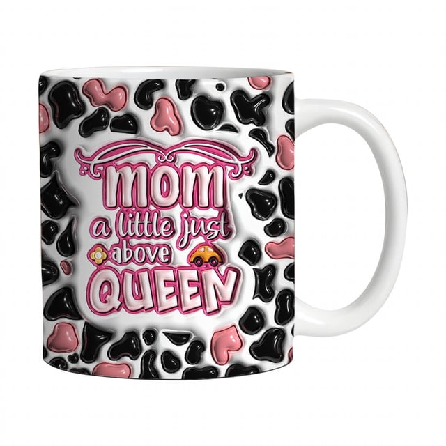Dvkptbk Mug Mug Dog Mom Dog Inflated Mug Personalized Ceramic Mug Gift for Pet Lovers Cups