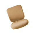 thumbnail image 4 of Baohd Computer Chair Cover Swivel Chair Cover Rotating for Chair Brown Backrest + Cushion Cover 5Set, 4 of 6