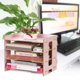 thumbnail image 3 of Magazine Organizer, Waterproof Modern Moisture- Large Capacity Desktop Organizer  For Documents Magazines, Cosmetics For Laptop, 3 of 7
