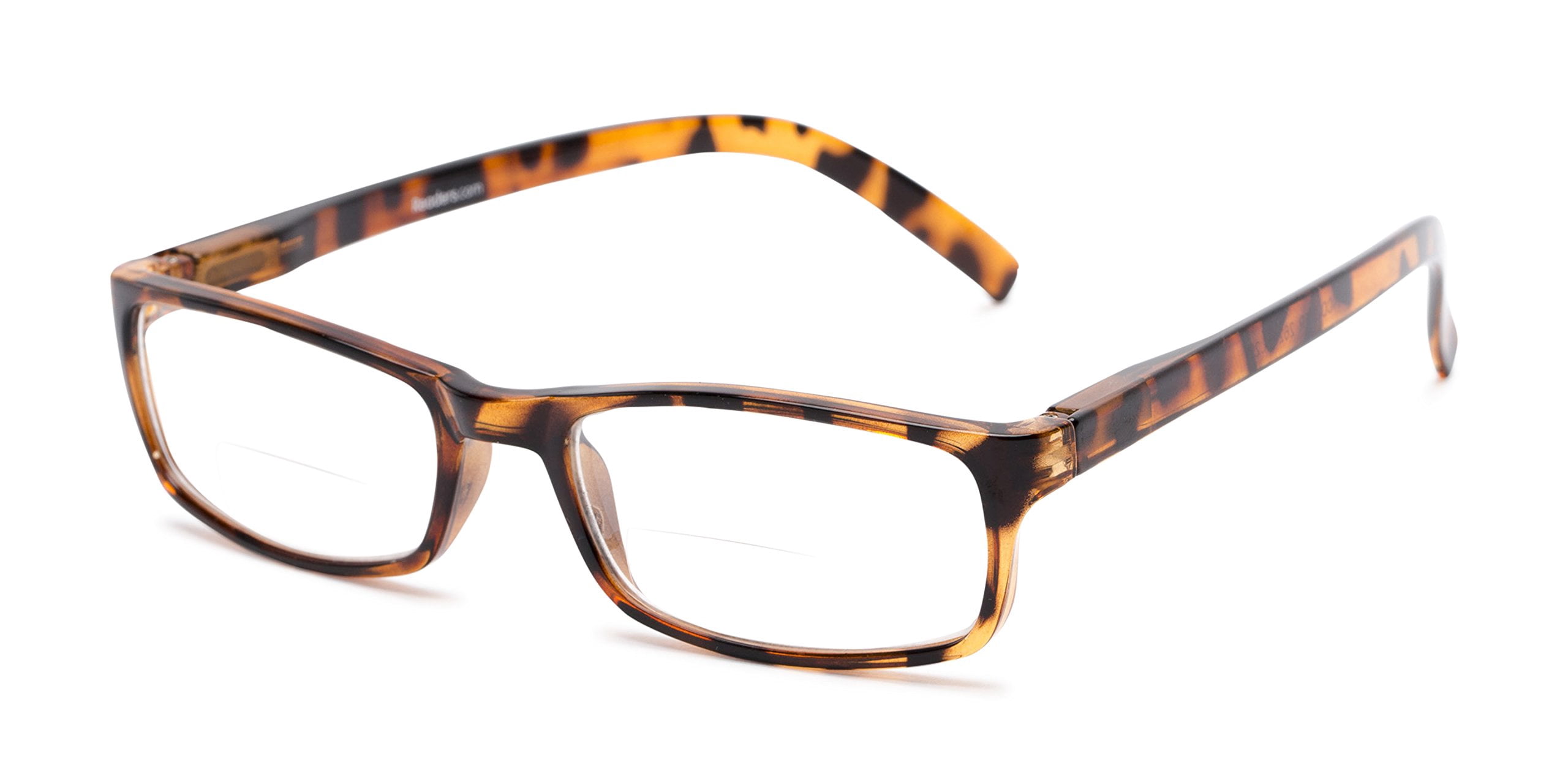 Readers.com Reading Glasses: The Vancouver Bifocal, Acetate rectangle Style for Men and Women