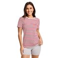 thumbnail image 1 of Jockey T-Shirt à Manches Courtes Extensible en Coton Biologique pour Femmes, 1 of 4