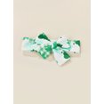 thumbnail image 4 of Xingqing Robe de Saint-Patrick pour Bébé Fille Sans Manches à Bretelles Spaghetti + Bandeau, 4 of 7