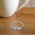 thumbnail image 3 of 2 Pcs Anti Anxiety Rings for Women and Men,Adjustable Fidget Ring with Beads Meditation Stress Worry Relief Rings, 3 of 6