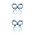 thumbnail image 4 of QualitChoice 1/2/3/5 1 Paire Oreillette Coussin d'Écouteur de Remplacement Coussin Muff Earmuff Réparation Mise à Niveau Accessoires Modifiés Pièces de Rechange Gris 2PCS, 4 of 6