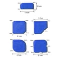 thumbnail image 3 of 5Pcs Silicone Sealant Tool Spreader Finish Kit Caulk Tile Grout Applicator, 3 of 9