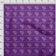 thumbnail image 3 of oneOone Silk Tabby Fabric Stripe|Leaves & Hen Block Print Sewing Fabric BTY 42 Inch Wide, 3 of 4