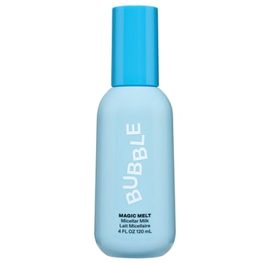 Bubble Skincare Magic Melt Lait Micellaire, 120ml, Nettoyant facial démaquillant