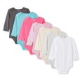 thumbnail image 1 of George Infants' Gender Inclusive Bodysuit 7-Pack, 1 of 2