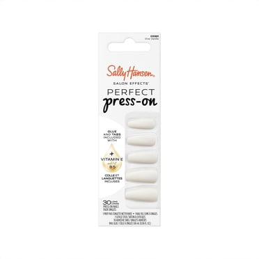 Salon Effects Perfect Press-On Nails, Non-Damaging Manicure, Easy to Apply