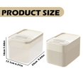 thumbnail image 2 of Contenant Hermétique pour Nourriture pour Chien, Bac de Rangement Transparent de 10 Lb pour Nourriture pour Chien pour Grains de Riz, Contenant Scellé pour Nourriture pour Chien et Chat, Contenant de Rangement en Plastique pour Nourriture pour Animaux avec Couvercle Verrouillable, 2 of 8