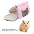 thumbnail image 4 of Portable Mesh Design Breathable Pet Carrier, Small Pet Carrier, for Gerbil Hamster, 4 of 7