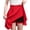 Red, variant on LSLJS Women Fashion High Waist Solid Mini Pencil Skirt Hip Slim Sexy Short Skirt