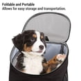 thumbnail image 3 of Pet Carrier Backpack, Expandable Airline Approved Cat Carrier for Small Dogs Puppies Medium Cats, Spacious Breathable Mesh, Convenient Pocket Foldable Portable Bag, for Hiking, 3 of 7