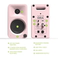 thumbnail image 2 of Kanto ORAMP 100W Powered Reference Desktop Computer Speakers with Bluetooth 5.0 and USB-C Input | Bi-Amplified | 100 Hz Automatic Crossover | Reference Quality Sound | Pair | Pink, 2 of 5