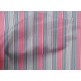 thumbnail image 3 of oneOone Cotton Poplin Fabric Multicolor Stripe Print Sewing Fabric BTY 42 Inch Wide, 3 of 3