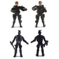 thumbnail image 2 of 6Pcs/Set Military Force Army Soilder Assembly Model Mini Action Figures Kids Toy, 2 of 6