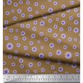thumbnail image 3 of Soimoi Rayon Fabric Aster Floral Printed Fabric 1 Yard 56 Inch Wide, 3 of 3