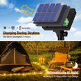 thumbnail image 2 of WWS-49Ft/15M 150 LED Solar String Lights Outdoor, Solar Fairy Lights Outdoor Waterproof, 8 Modes Copper Wire Solar Rope Lights for Patio Garden Trees Wedding Party Christmas Decor (Warm White), 2 of 4