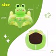 thumbnail image 3 of Gel Cushion for Sitting Seat Cushion for Couch Gel Filled Seat Cushion Seat Chairs Swivel Cushion Vehicle Cushion Furry Driving Booster Seat for Short People Seat Cushion for Long Sitting, 3 of 3
