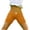 Orange, variant on Shorts for Girls, Girls Casual Spring And Summer Solid Elastic Waist Kids Shorts