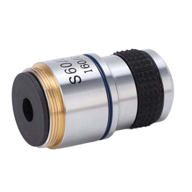Loewten Lentille de Microscope, Objectif Achromatique à Haute Transmission de Lumière pour Microscope