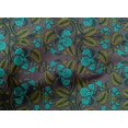 thumbnail image 4 of oneOone Cotton Cambric Fabric Leaves & Floral Block Printed Craft Fabric BTY 56 Inch Wide, 4 of 4