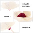thumbnail image 3 of Shisuyan Bâtons Diffuseurs en Rotin pour Aromathérapie pour Diffusion de Parfum Forme de Fleur Beige Décoration Maison, 3 of 8