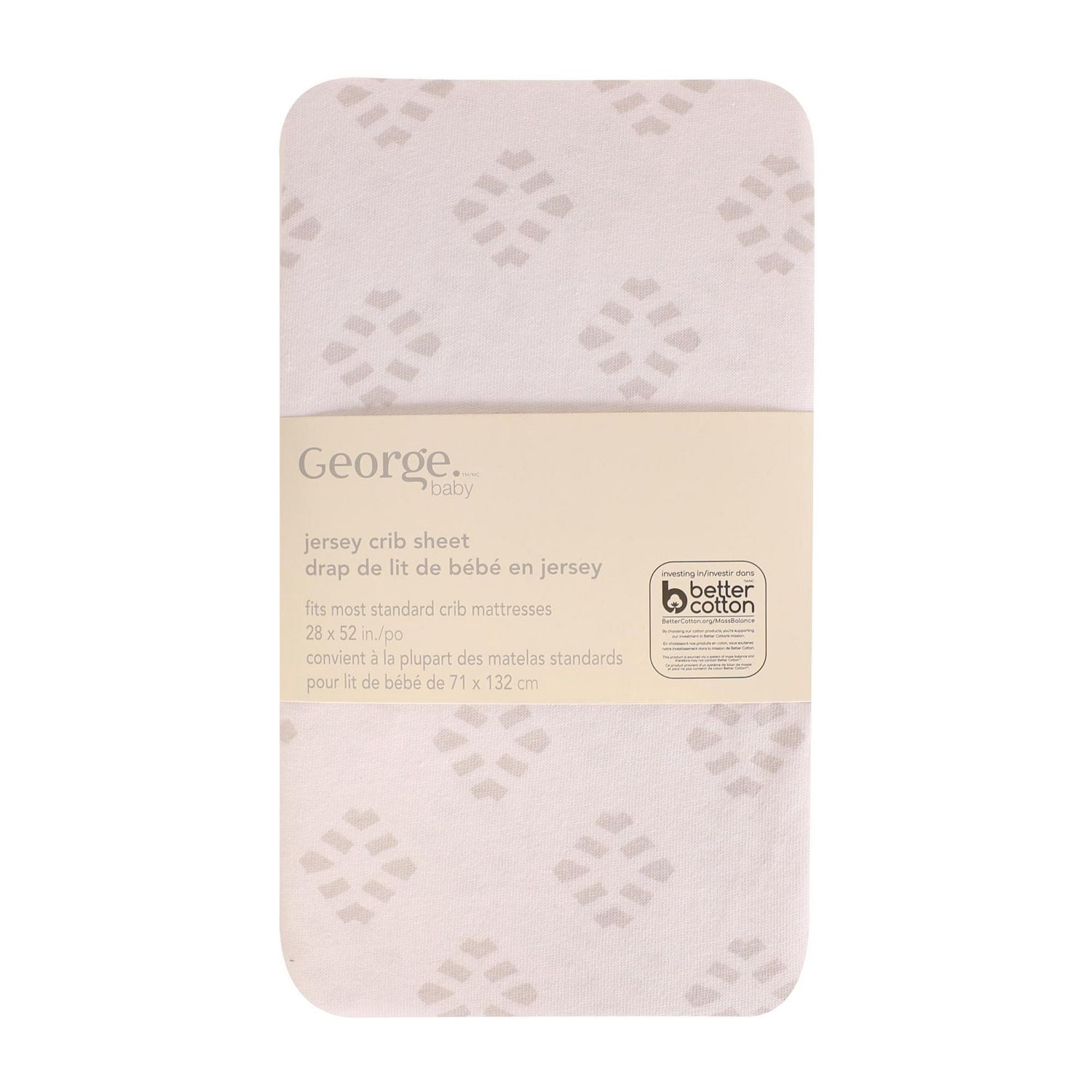 Drap-housse en coton George Baby