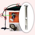 thumbnail image 3 of Accessoires pour Parasol de Patio Accessoires pour Parasol de Terrasse pour Table de Patio Plage, 3 of 9