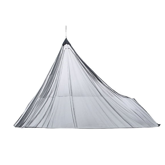 Moustiquaire de Camping Lit Moustiquaire Compact et Léger Tente en Maille pour Camping Randonnée Triangulaire Extérieur Moustiquaire avec Sac de Transport pour Usage Unique