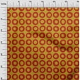 thumbnail image 3 of oneOone Rayon Gamboge Yellow Fabric Geometric Craft Projects Decor Fabric Printed By The Yard 56 Inch Wide, 3 of 5