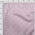 thumbnail image 3 of oneOone Georgette Viscose Rose Pink Fabric Asian Block Fabric For Sewing Printed Craft Fabric By The Yard 42 Inch Wide, 3 of 4