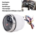 thumbnail image 4 of 52mm Tachometer Gauge with Hour Meter for Truck Tractor Car Boat 3000RPM 7 Color Backlight, 4 of 7