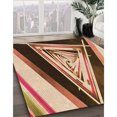 thumbnail image 3 of Ahgly Company Machine Washable Indoor Rectangle Transitional Yellow Area Rugs, 2' x 5', 3 of 7