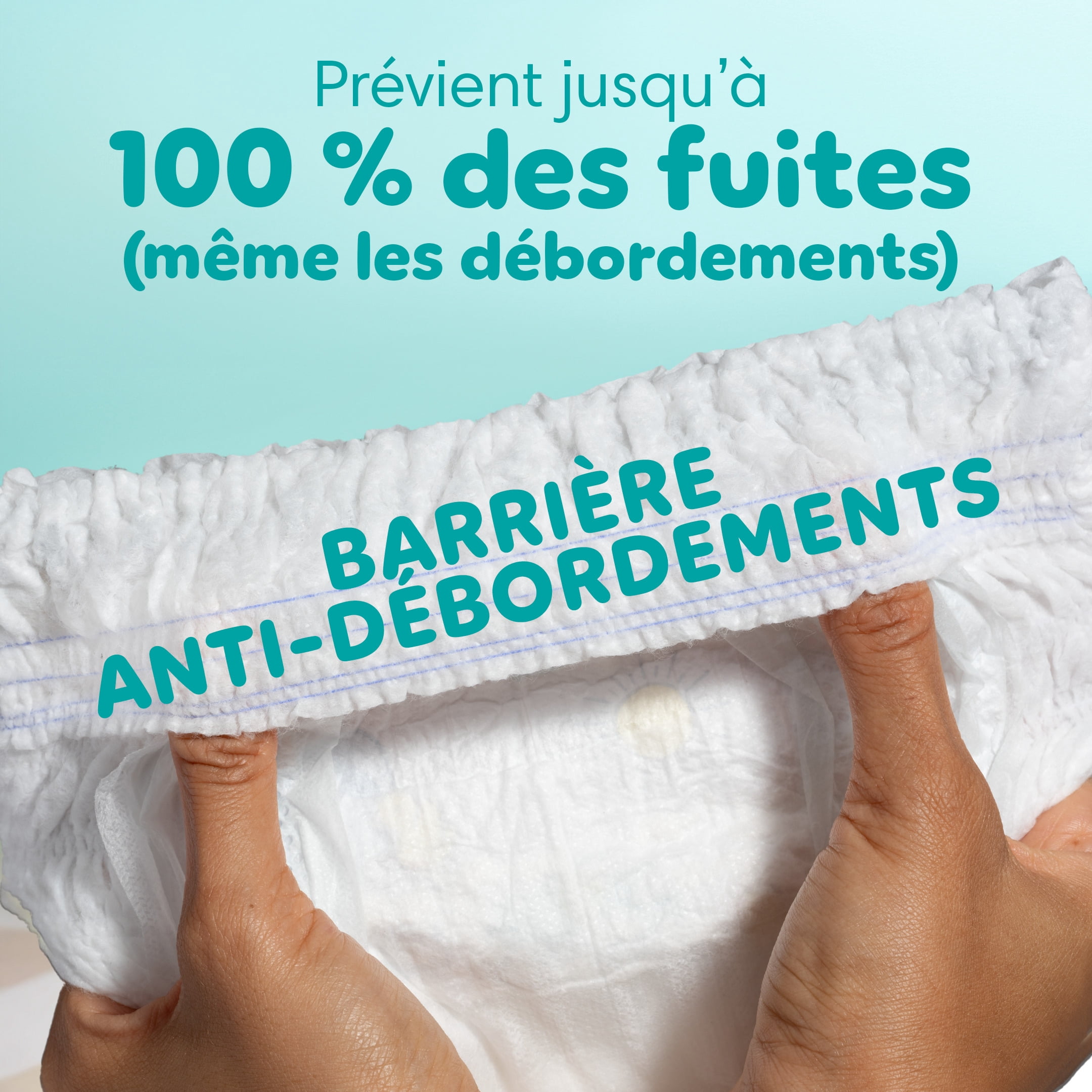 Pampers Couches - Swaddlers 360° - Taille 3, jusqu'à 100 % Anti-Fuites avec Ajustement Sec et Confortable, Onglets Faciles à Enlever Conçus pour des Changements Faciles, Couche à Enfiler