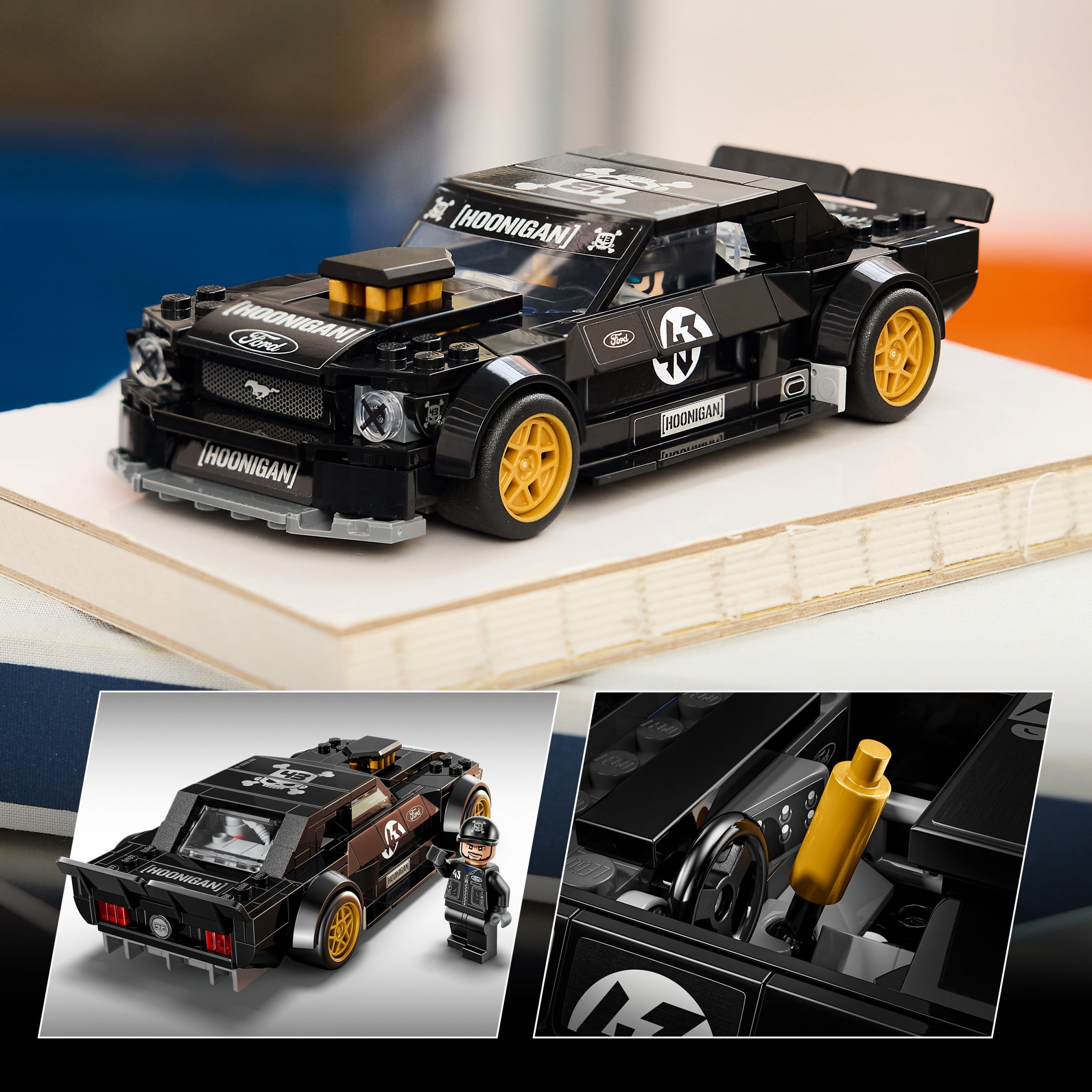 LEGO Speed Champions La Ford Mustang Hoonicorn V1 1965 de Ken Block 77262