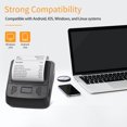 thumbnail image 3 of Bisofice Label printer,Printer Compatible Portable Command Small Business With Android/ios/windows Receipt Printer Bt Thermal Wireless Bt Mobile Bill Printer Thermal Receipt Label Printer 1 Label, 3 of 7