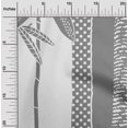 thumbnail image 2 of oneOone Rayon White Fabric Tropical Craft Projects Decor Fabric Printed By The Yard 56 Inch Wide, 2 of 5