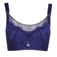 thumbnail image 5 of Kcodviy Women Full Cup Thin Compression Sports Bras for Women Plus Size Wireless Sports Bras Pack Bra Lace Bra Breast Bra Pack Cover Cup Large Size Bras Packs Vest Bras, 5 of 5