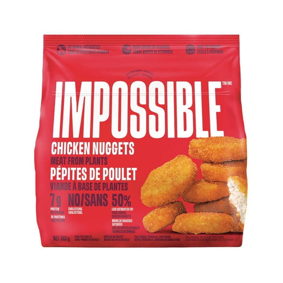 Impossible Foods Chicken Nuggets Made From Plants 383g, Impossible Nuggets 383g