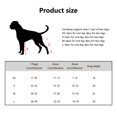 thumbnail image 3 of EastVita Pet Dog Knee Brace Adjustable Size Reflective Design Elastic Shoulder Strap Hind Legs Protective Cover, 3 of 7