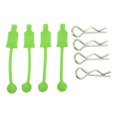 thumbnail image 3 of ANGGREK RC Car Body Clip Retainers, RC Car Body Shell Clips Rubber And Steel For Car Enthusiasts For Losi Lasernut U4 1/10, 3 of 8