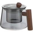 thumbnail image 1 of Glass Teapot Glass Tea Kettle Stovetop Kung Fu Tea Pot Tea Kettle for Home Office(500ml), 1 of 9