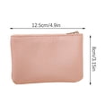 thumbnail image 3 of Chmadoxn Storage Trunks,Closet Organizers and Storage, Organization and Storage, Storage Bins, New Lychee Pattern Zipper Coin Purse-thin Short Card Coin Key Organizer Pouch Bag Women Zipper Wallet, 3 of 3