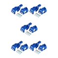 thumbnail image 1 of ZheElen 2 Pcs/ensemble Couvre-Chaussures de Fourche de Moto Avancés et Performance Bleu 5Ensemble, 1 of 6